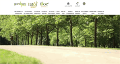 Desktop Screenshot of grand-parc.fr
